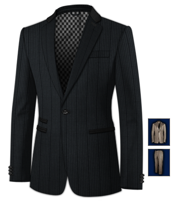 Essayer Son Costume with 1 Button, Single Breasted