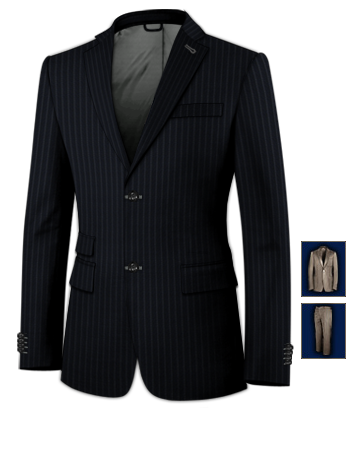Costume Pour Mariage Paris with 2 Buttons, Single Breasted