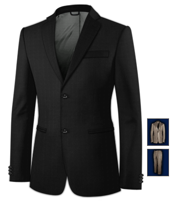 Costume Sur Mesure Pa Informatique with 2 Buttons, Single Breasted