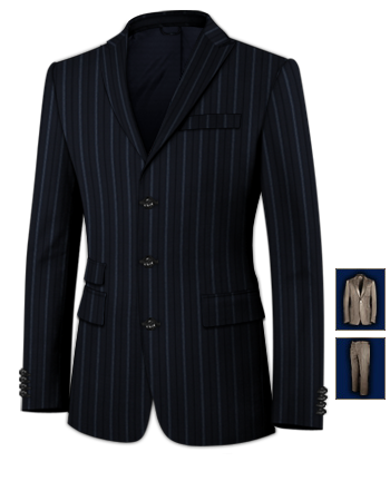 Tailleur Homme with 3 Buttons, Single Breasted