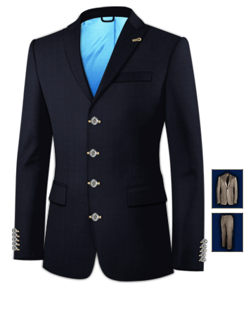 Habits 1930 with 4 Buttons, Single Breasted
