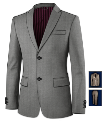 Costumes For Sale with 2 Buttons, Single Breasted