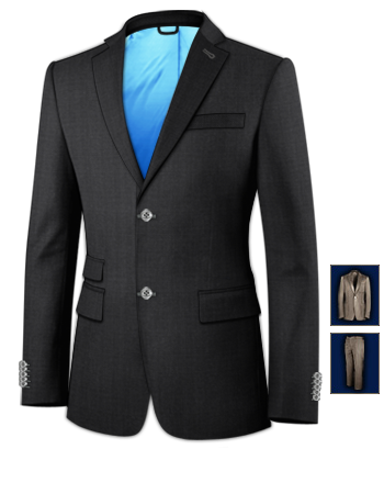 Costume Homme Mariage Pas Cher Creuse with 2 Buttons, Single Breasted