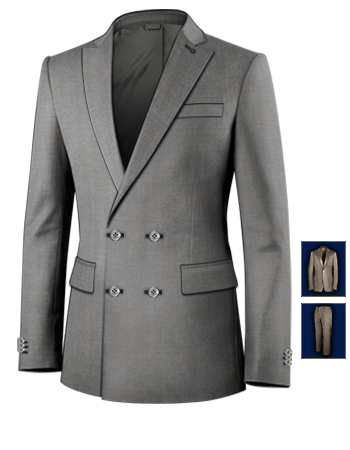 Acheter Costume Classe with 4 Buttons,double Breasted (2 To Close)