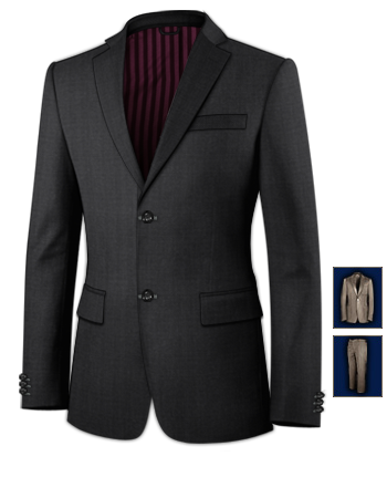 Costume De Ceremonie Nice with 2 Buttons, Single Breasted