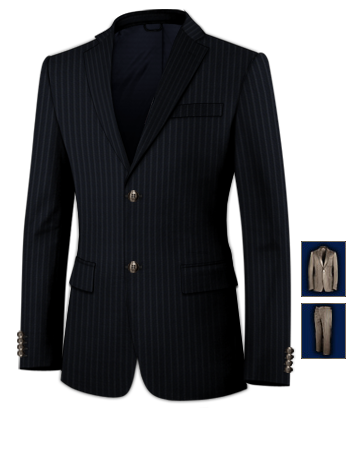 Achat De Costume with 2 Buttons, Single Breasted