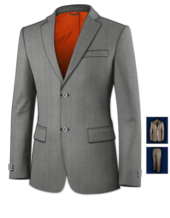 Costumes De Marques Hommes with 2 Buttons, Single Breasted