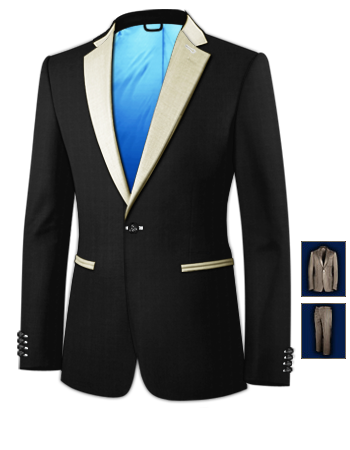 Promotions Costume with 1 Button, Single Breasted