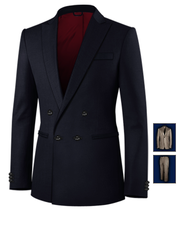 Vetement Homme Sur Internet with 4 Buttons, Double Breasted (1 To Close)