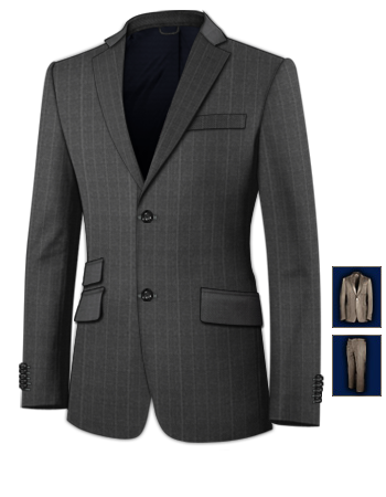 Costume De Mariage Dreux with 2 Buttons, Single Breasted