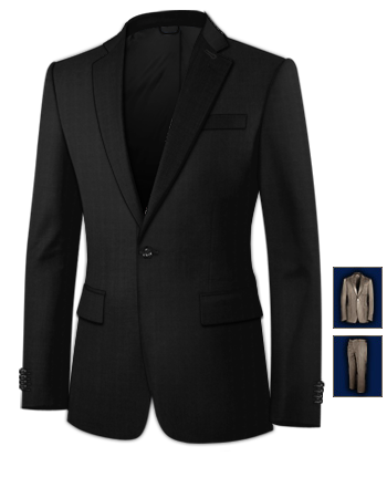 Costume De Mari� Moderne with 1 Button, Single Breasted