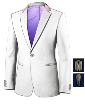 Tailleur Sur Mesures with 1 Button, Single Breasted