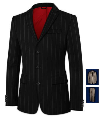 Costume En Promotion with 3 Buttons, Single Breasted