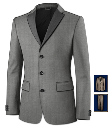 Costume Sur Mesure Au Maroc with 3 Buttons, Single Breasted