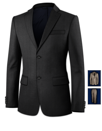 Magasin De Costume Mariage Bressuire with 2 Buttons, Single Breasted