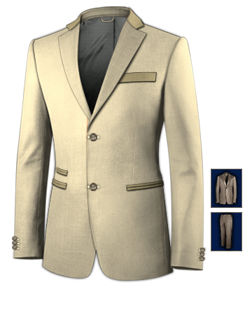 Tailleur Sur Mesure Homme Prix with 2 Buttons, Single Breasted