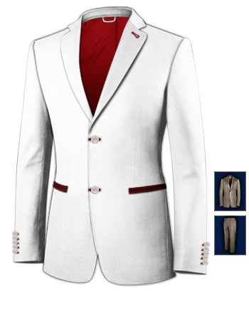 Costume De Marque Discount with 2 Buttons, Single Breasted