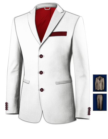 Costume Mariage Noir with 3 Buttons, Single Breasted