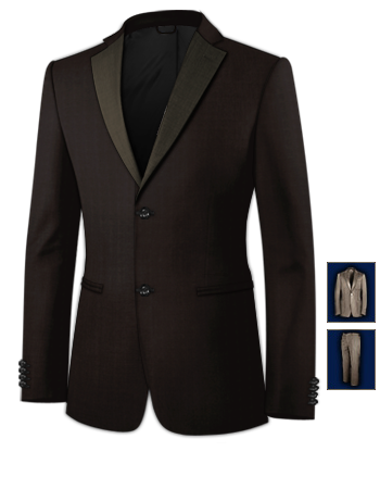 Costume Grande Costume with 2 Buttons, Single Breasted