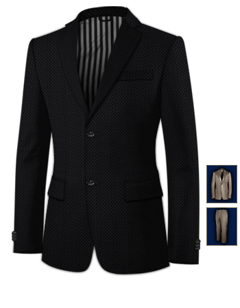 Costume Classe Homme with 2 Buttons, Single Breasted