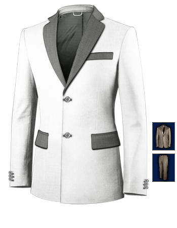 Tenue Marin Homme with 2 Buttons, Single Breasted