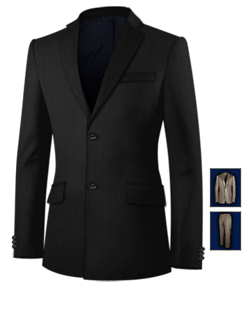 Costume Pour Mari� Image with 2 Buttons, Single Breasted