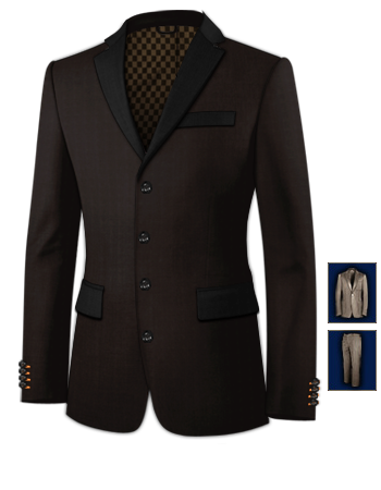 Costume Pour Aller A Un Mariage with 4 Buttons, Single Breasted