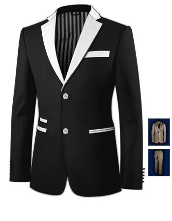 Style De Costume Pour Homme with 2 Buttons, Single Breasted