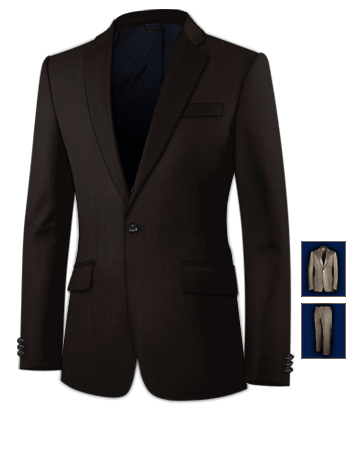 Costume C�r�monie with 1 Button, Single Breasted