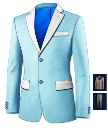 Vente De Costume Pas Chere with 2 Buttons, Single Breasted