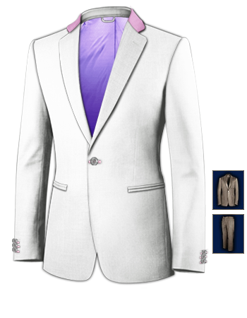 Site Specialis� Costume with 1 Button, Single Breasted