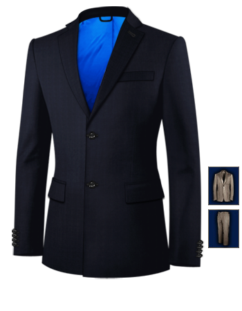Vente En Ligne De Costume with 2 Buttons, Single Breasted