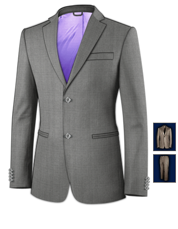 Lyon De Costume with 2 Buttons, Single Breasted