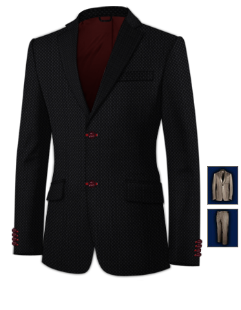 Costume Gris Mariage Homme Briant with 2 Buttons, Single Breasted