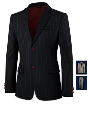 Costume Ado with 2 Buttons, Single Breasted