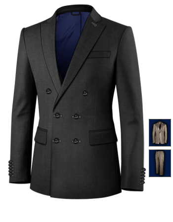 Tenue Soir�e Homme with 6 Buttons, Double Breasted (2 To Close)