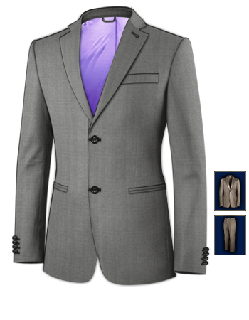 Costard Homme with 2 Buttons, Single Breasted