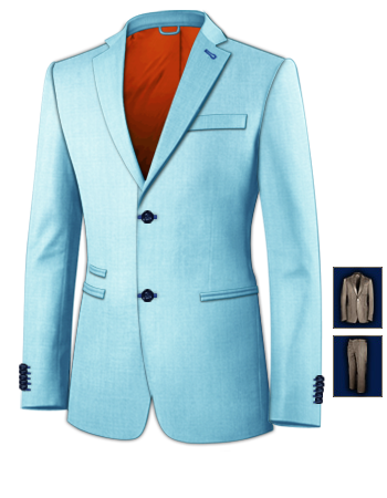 V�tements Homme Derby with 2 Buttons, Single Breasted