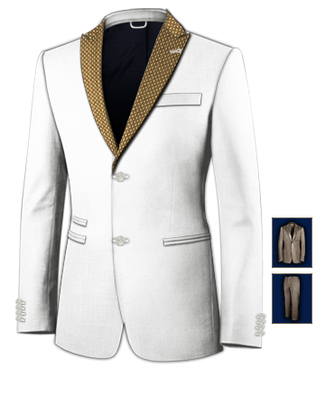 Costume Taille 64 with 2 Buttons, Single Breasted