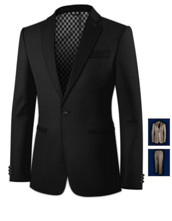 Ceremonie Costume with 1 Button, Single Breasted