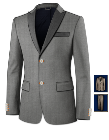 Chemise Homme Pour Costume with 2 Buttons, Single Breasted