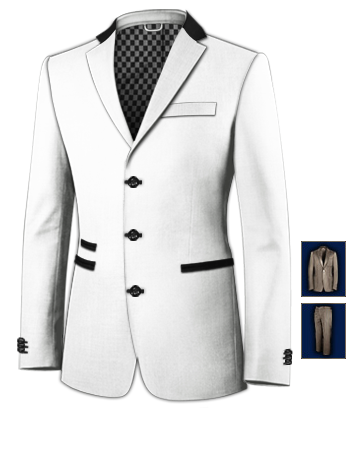 Costume 2520 Homme with 3 Buttons, Single Breasted