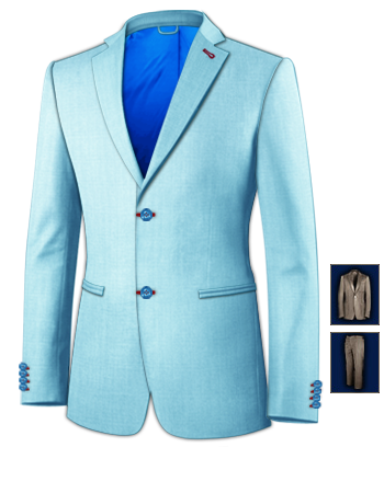 Homme Mode with 2 Buttons, Single Breasted