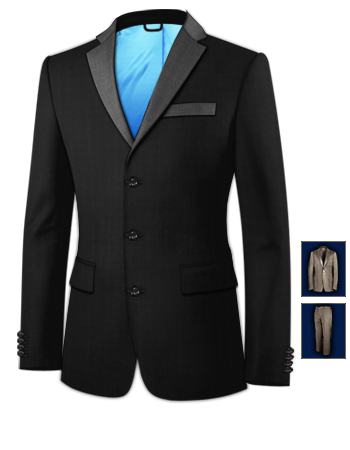 Tenu Classe Homme with 3 Buttons, Single Breasted