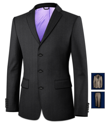 Costume Chic with 3 Buttons, Single Breasted