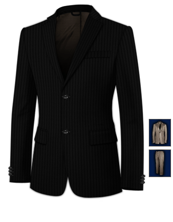 Pour Le Mari� with 2 Buttons, Single Breasted