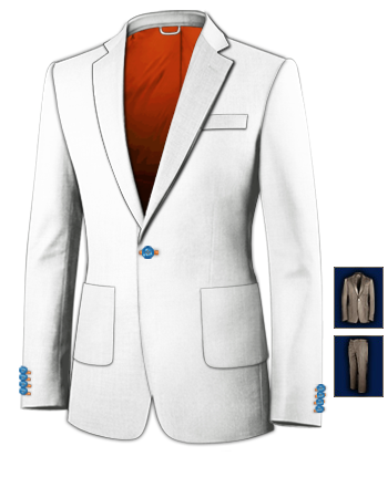 Assortiment Costard with 1 Button, Single Breasted