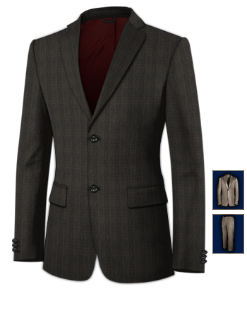 Costume Sur Mesure Nouvelle Technologie with 2 Buttons, Single Breasted