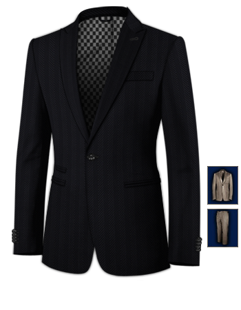 Costume ét� 2011 with 1 Button, Single Breasted