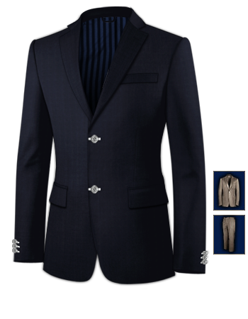 Costume Homme Pas Cher Mariage with 2 Buttons, Single Breasted